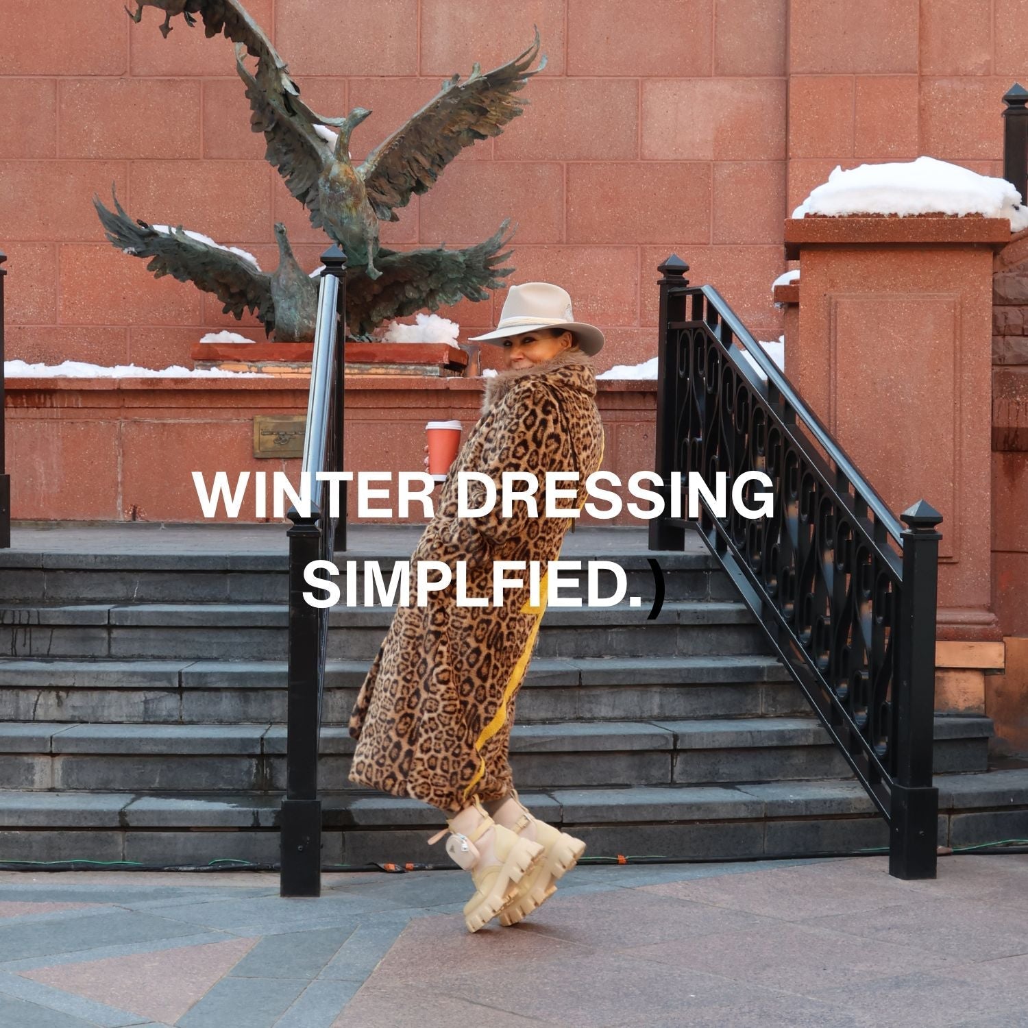 WINTER DRESSING, SIMPLIFIED.