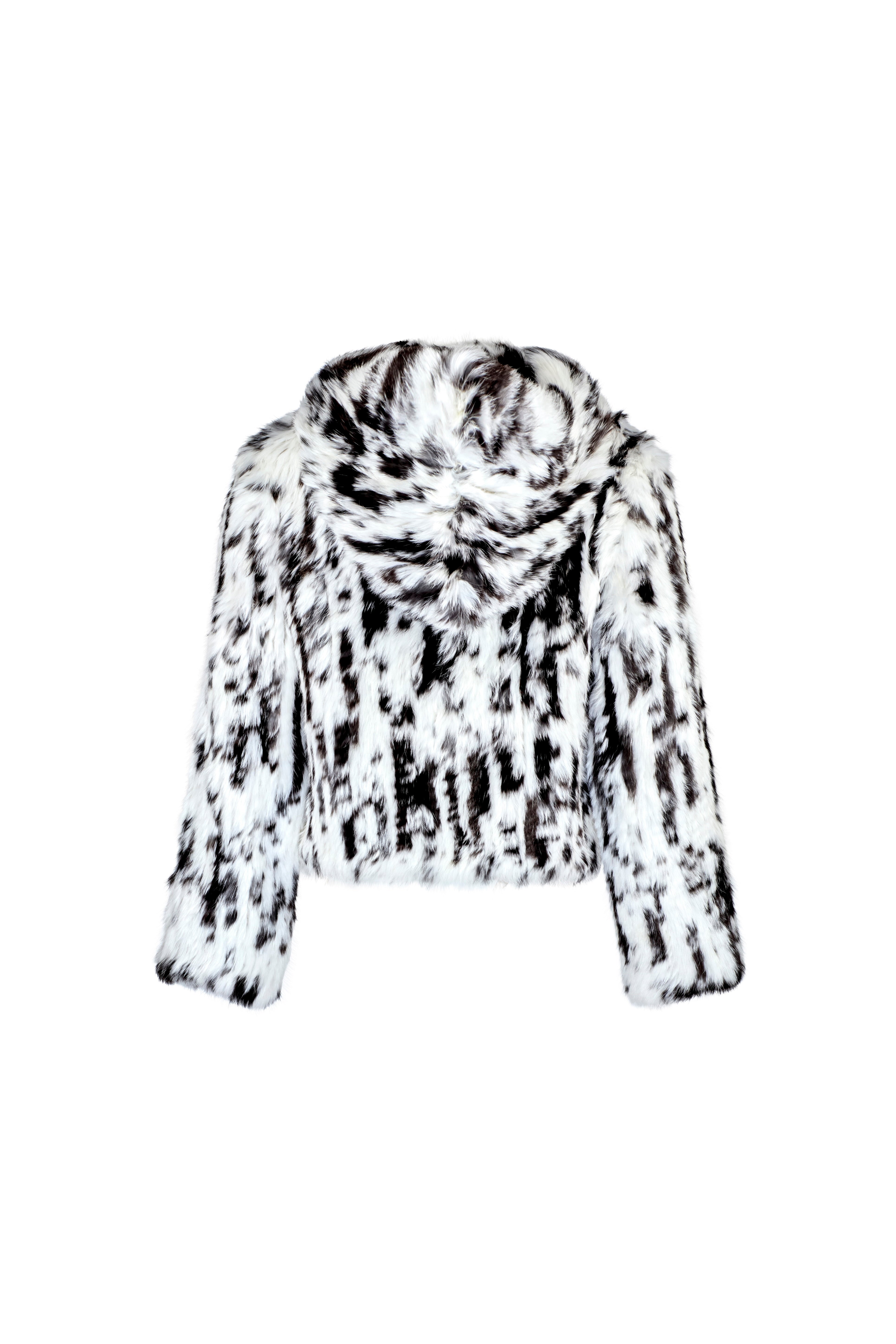 Rabbit Fur Crop – Snow Leopard