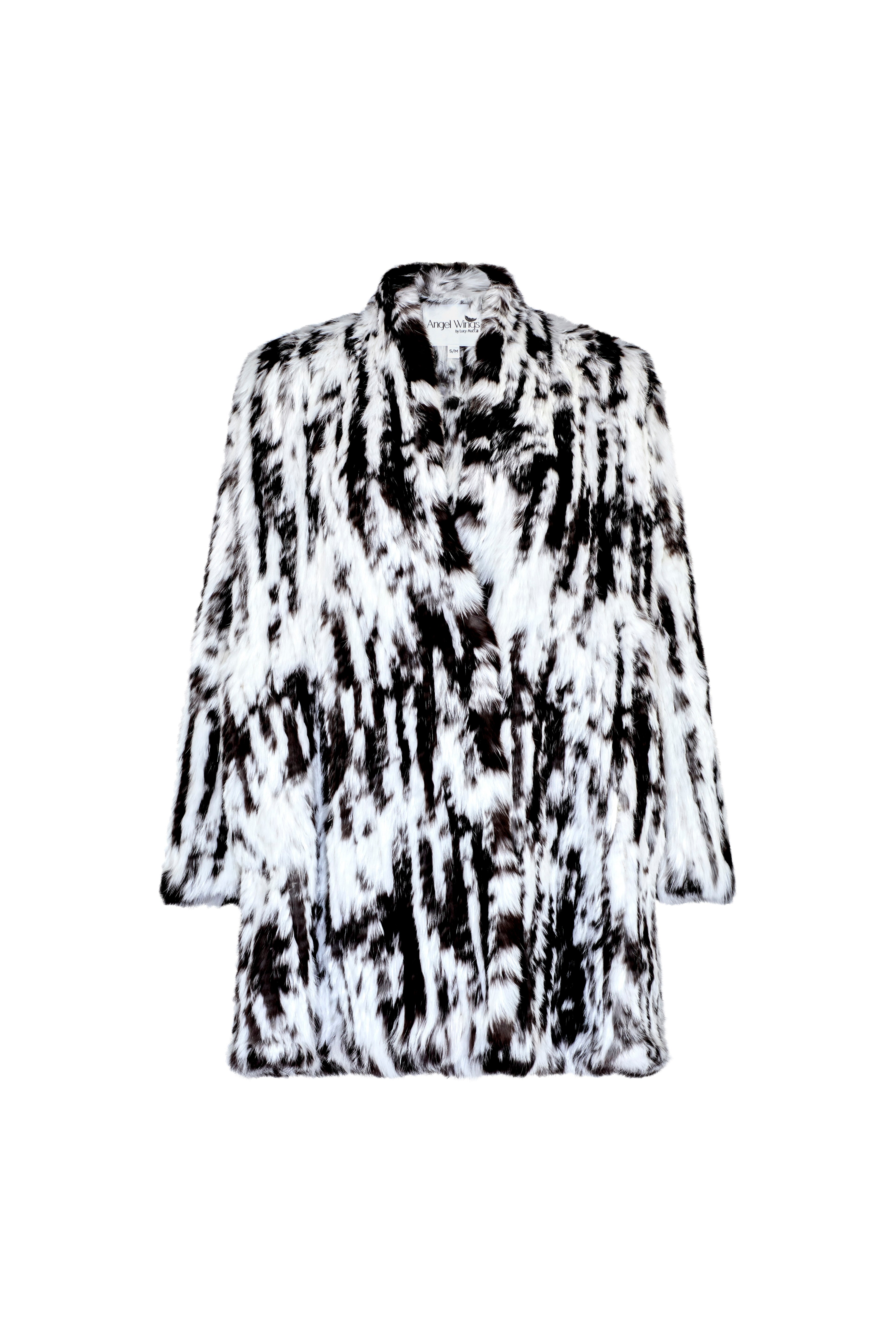 Rabbit Swing Coat - Snow Leopard