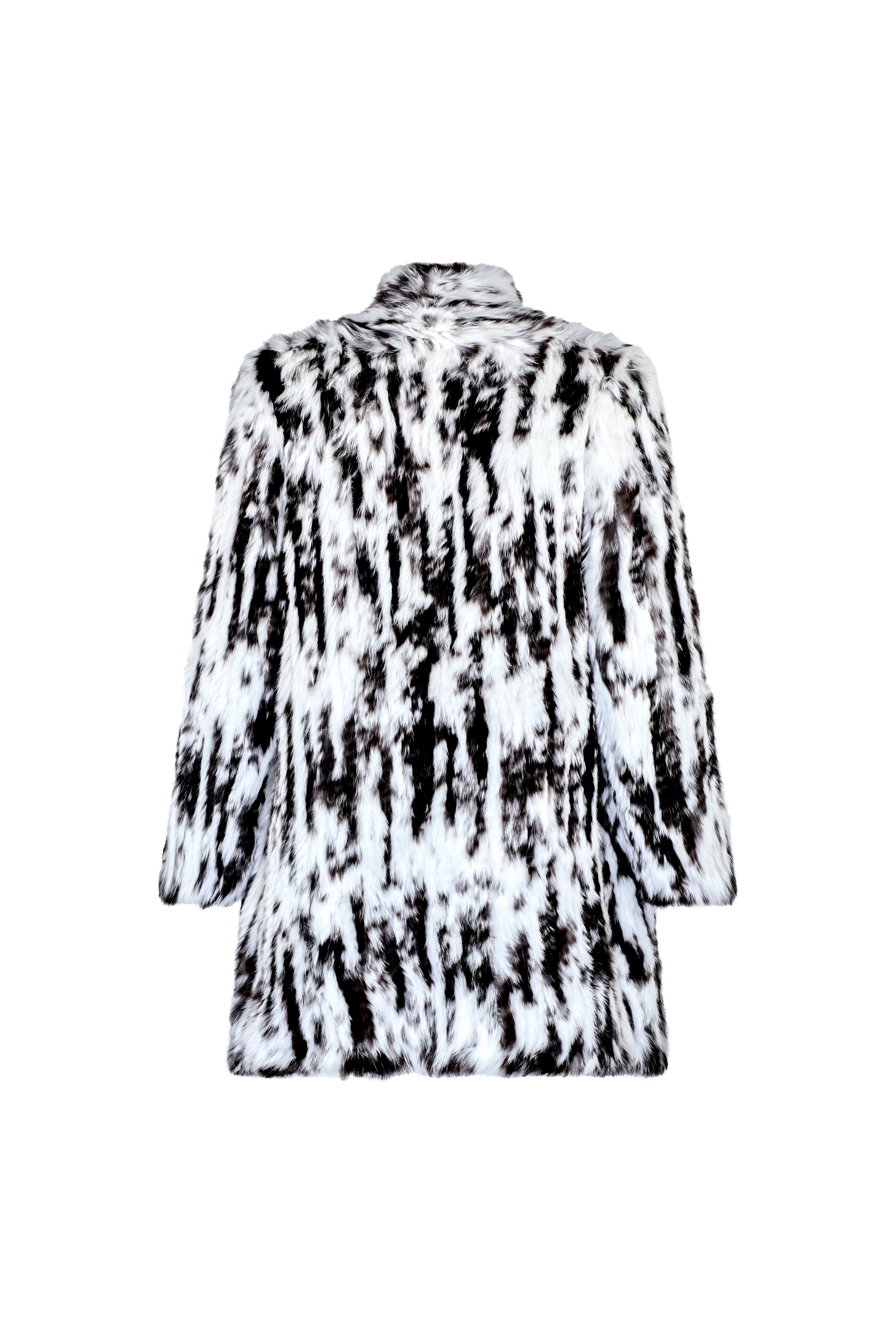 Rabbit Swing Coat - Snow Leopard