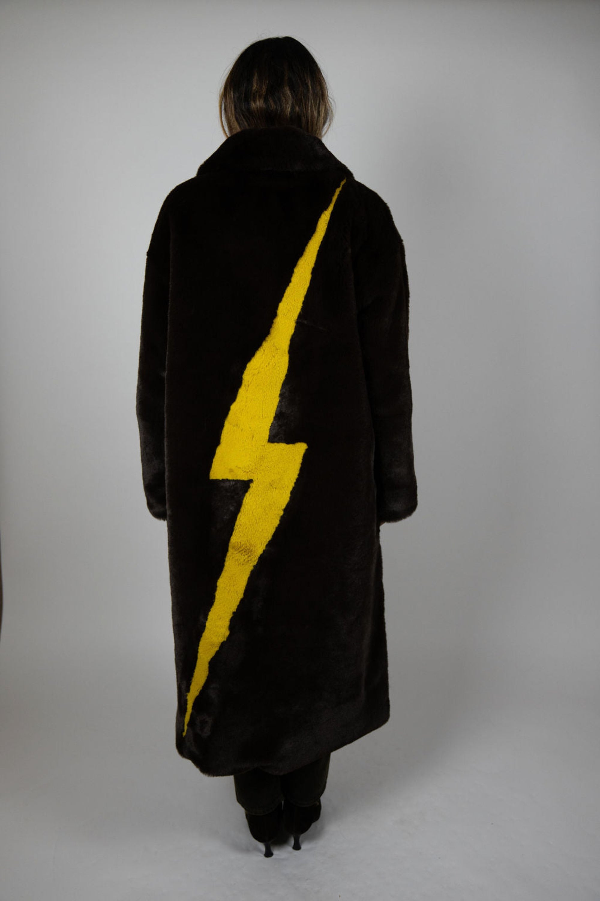 Lightning Bolt - neon yellow lightning bolt