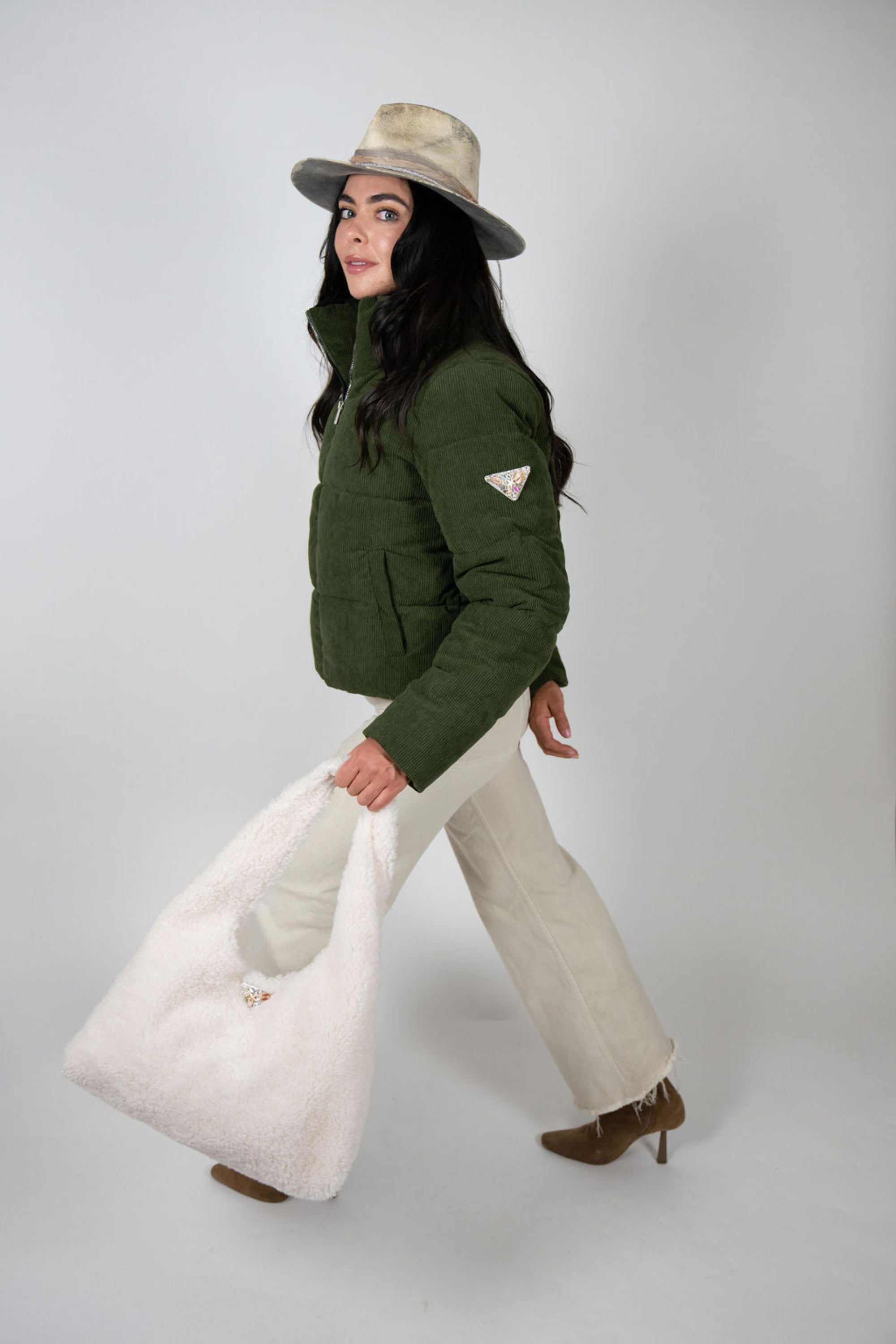 Sundeck cord Jacket - Olive