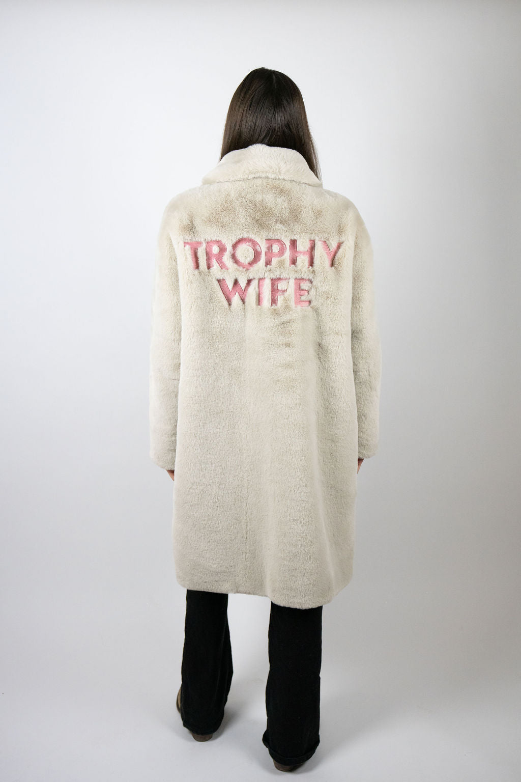 Mr Greys Coat - Beige Trophy Wife