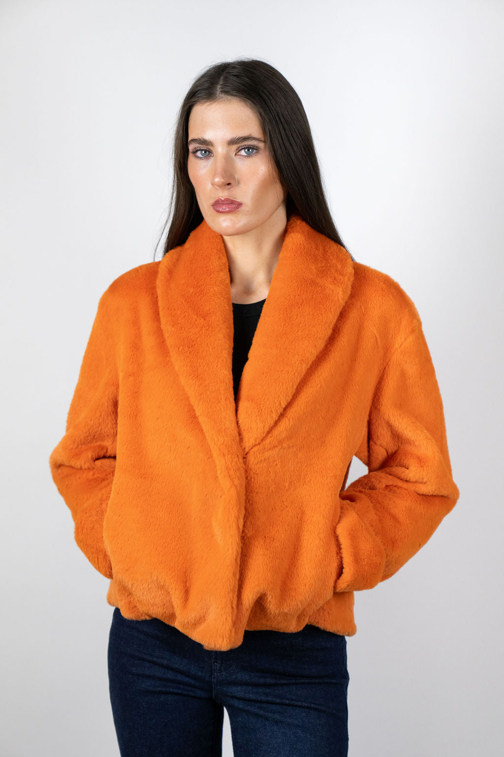 The Bear Den Crop - Coral