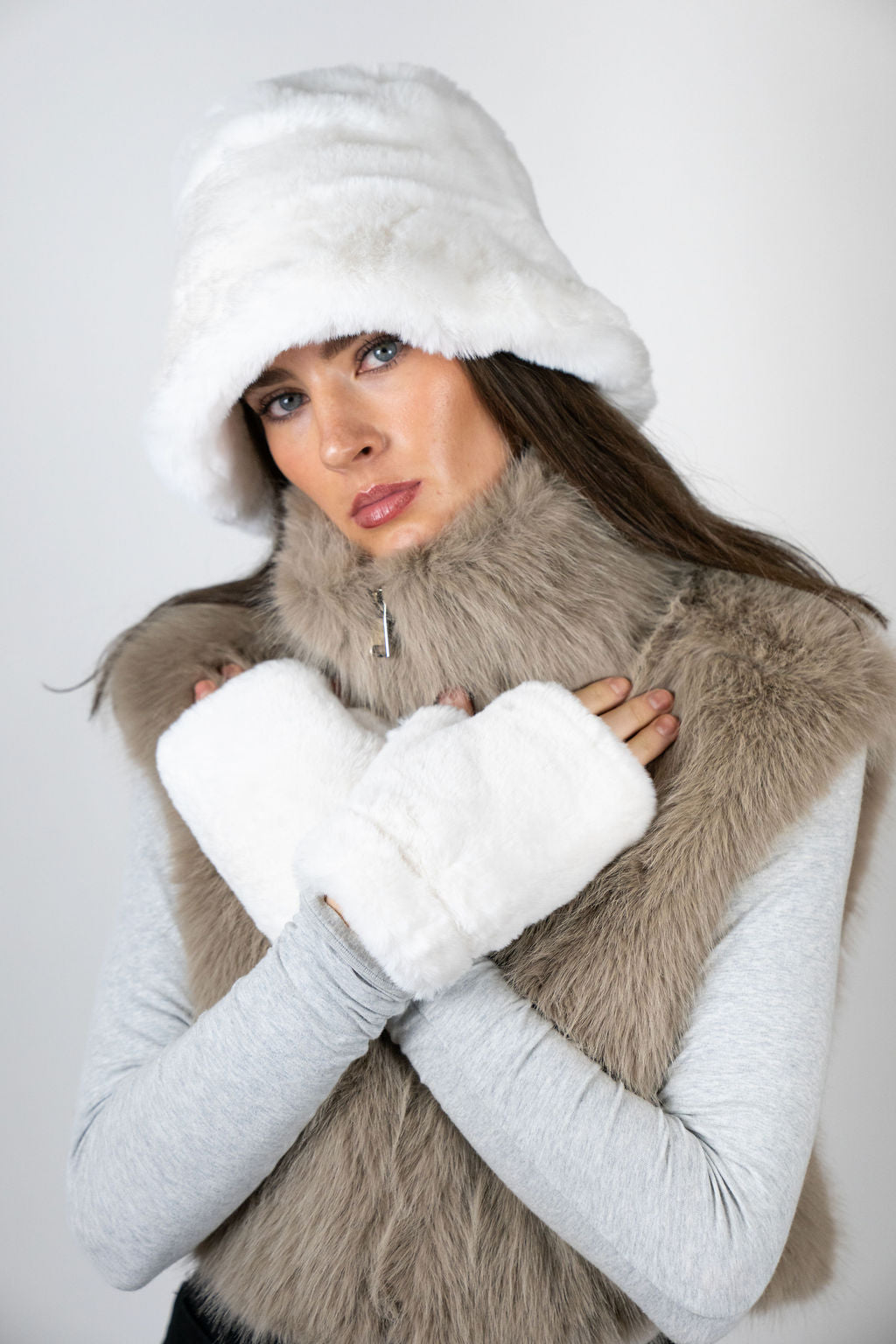 Bucket Hat - Winter White