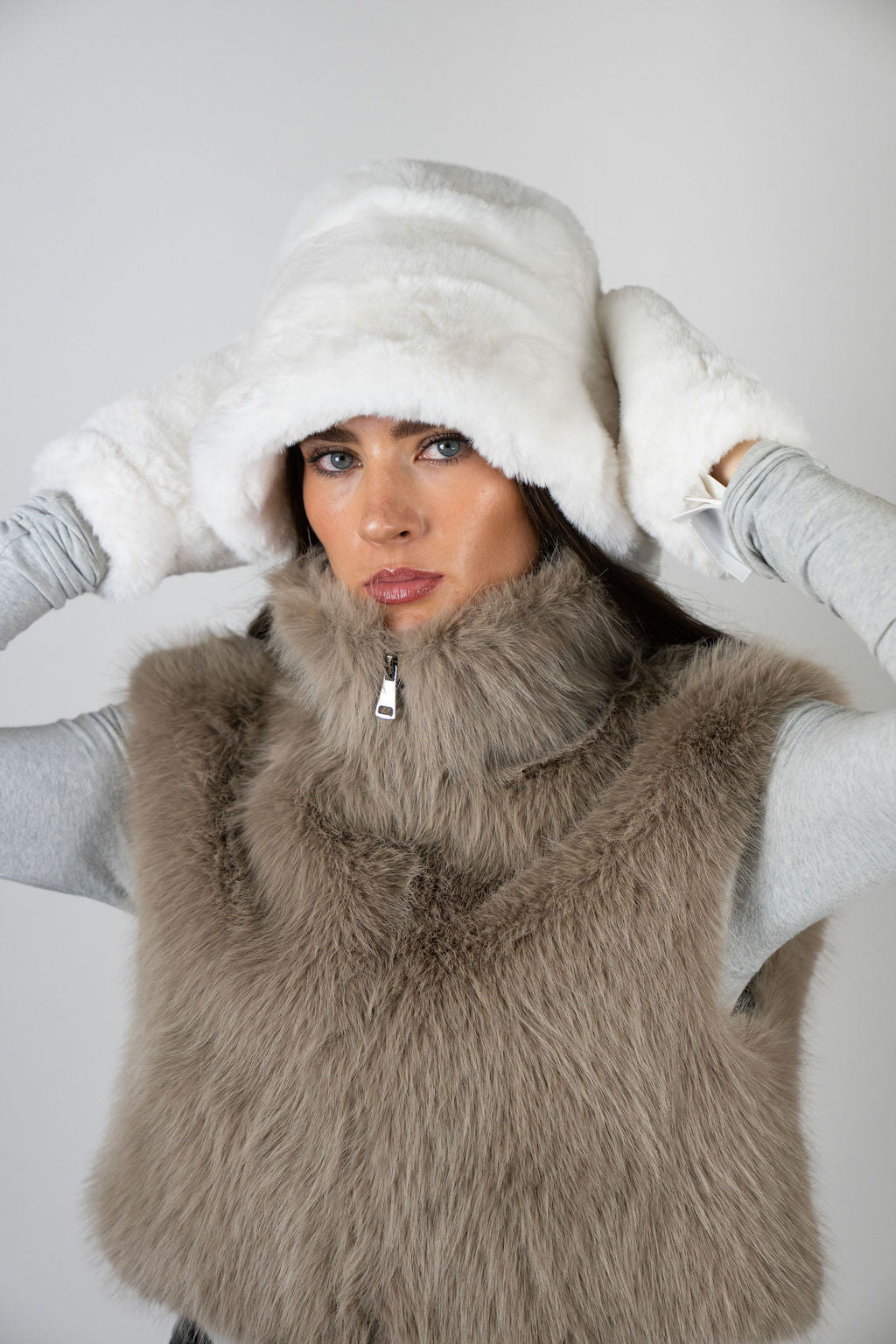 Bucket Hat - Winter White