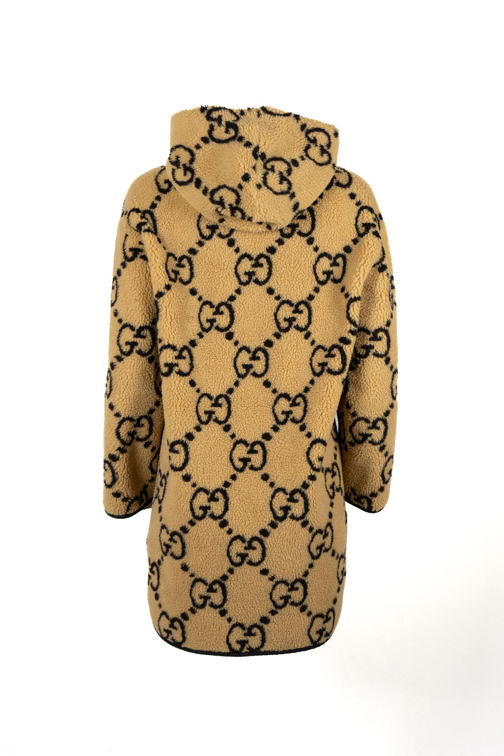 Caribou hooded jacket - GG print