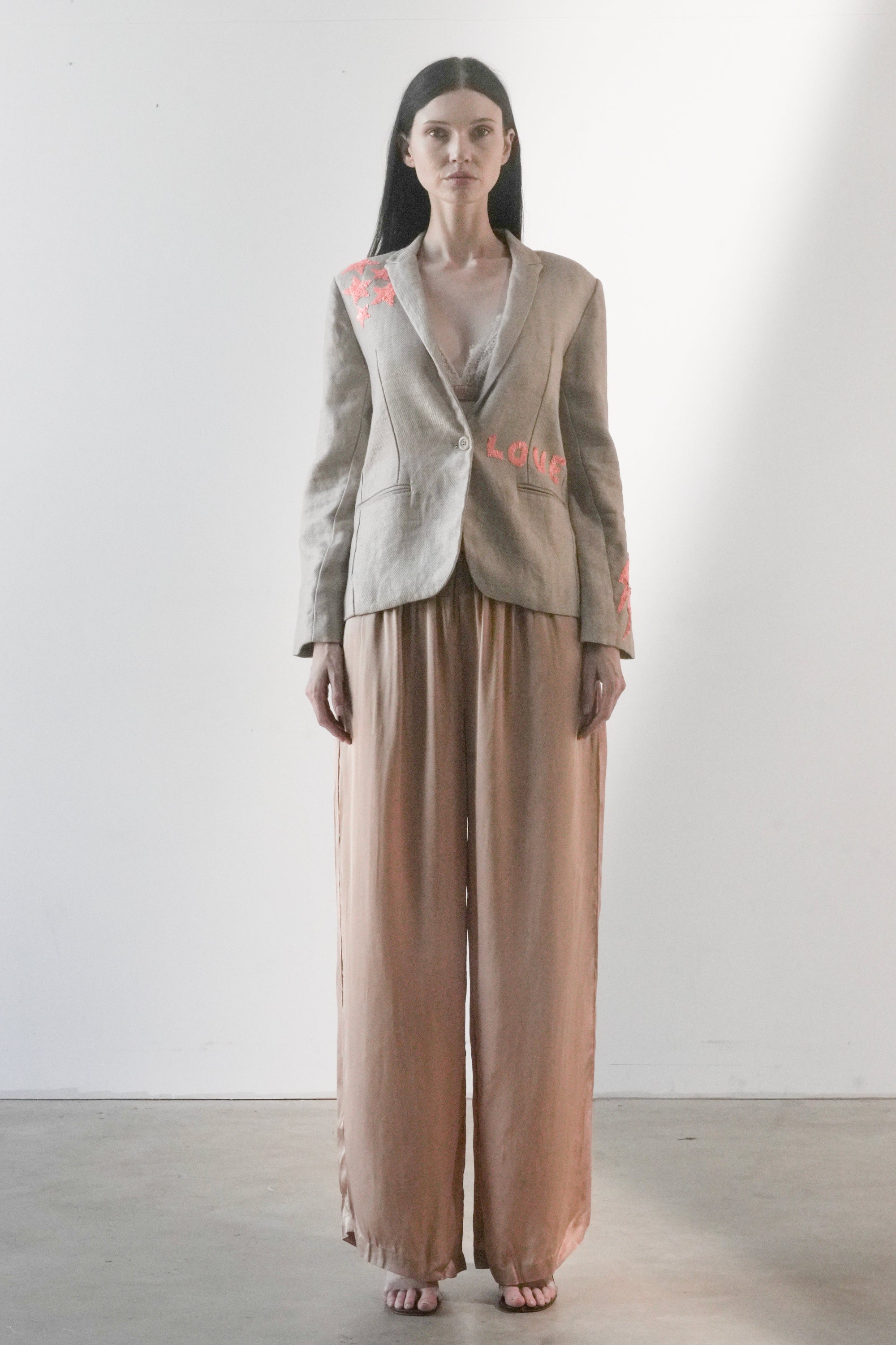 Sydney Twill Jacket - Beige