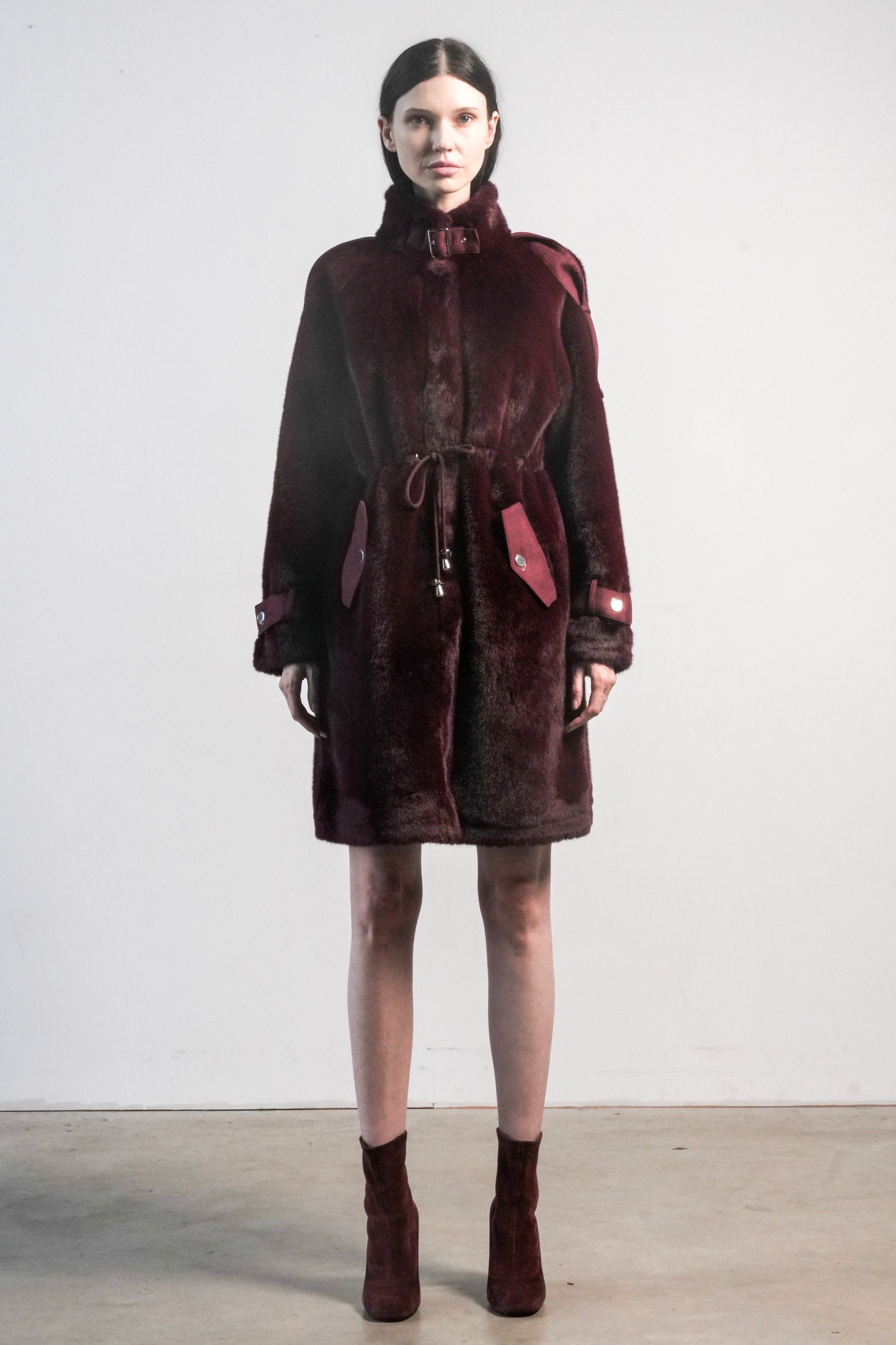 Chica Chica Jacket β Burgandy