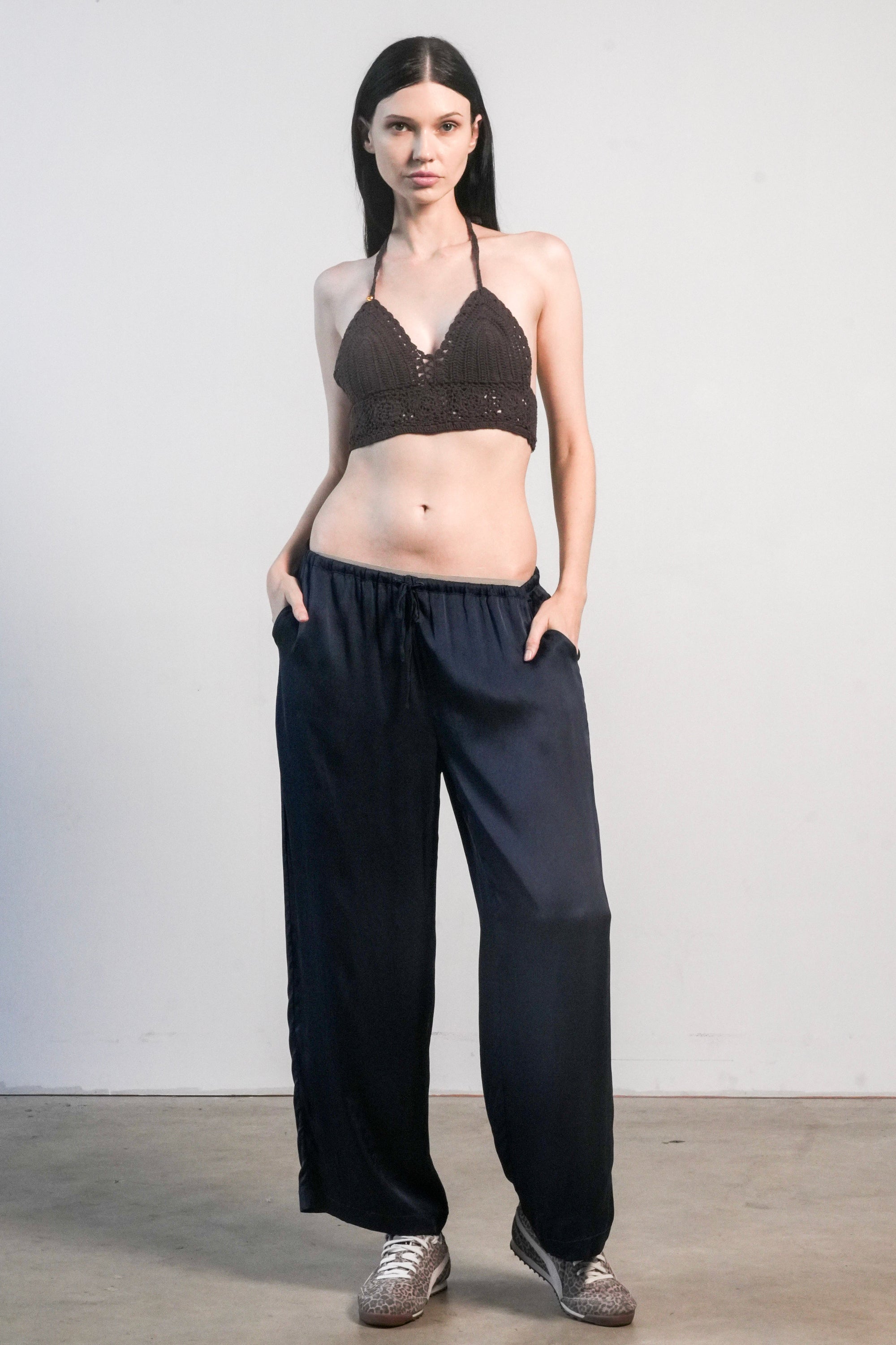 Grenwich Drawstring Pant - Navy