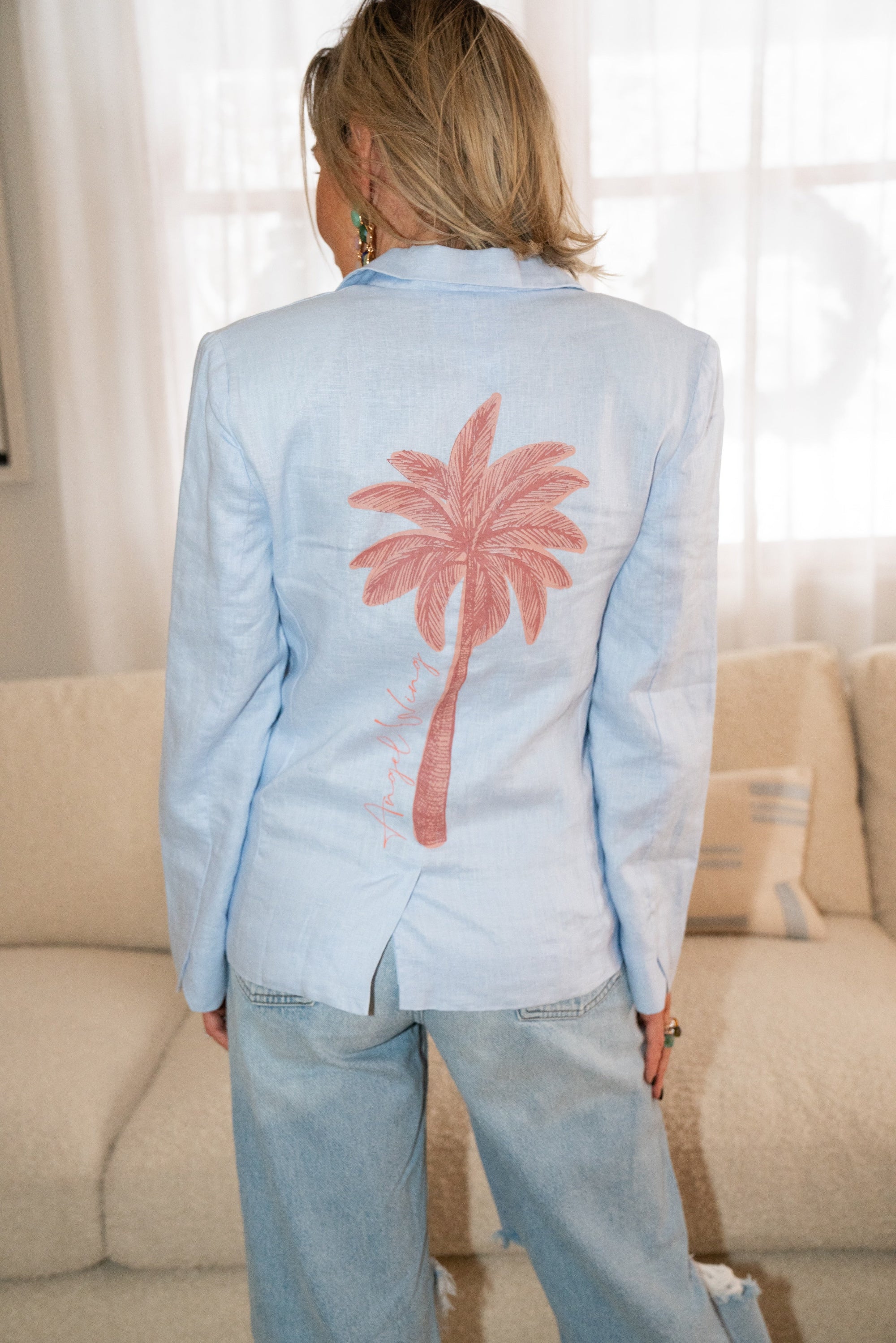 Hawaii Blazer - Sky
