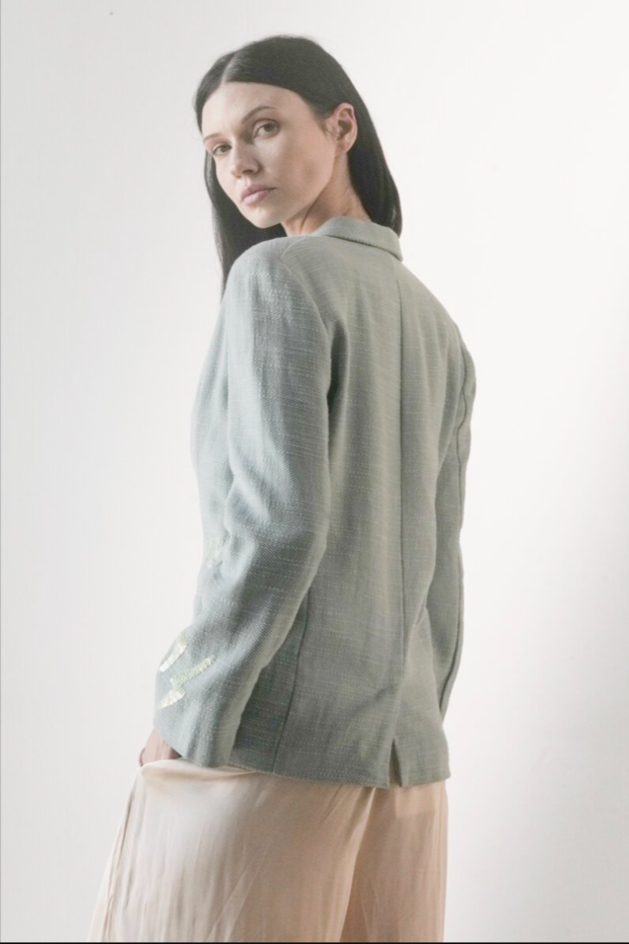 Sydney Twill Jacket - Eggnog