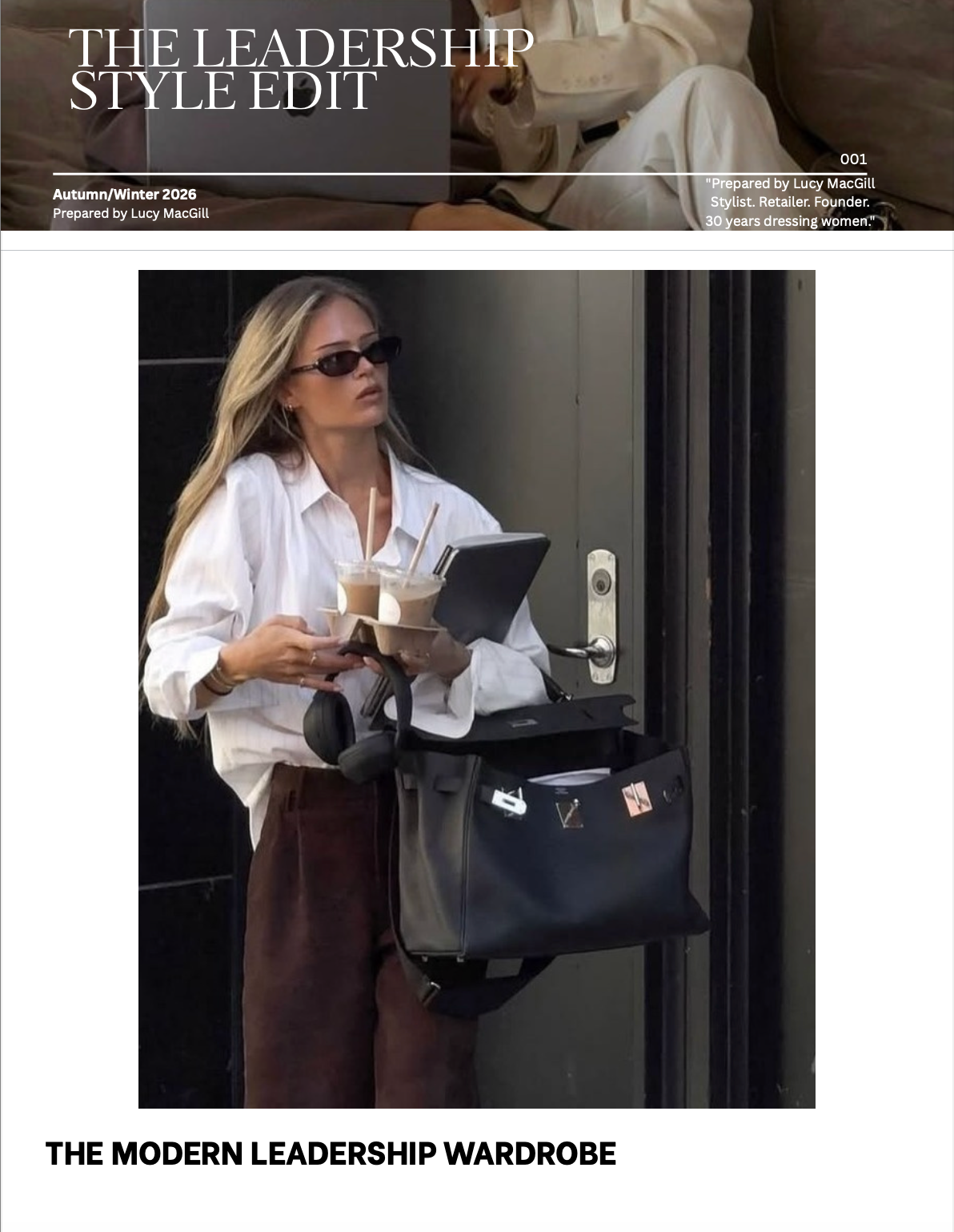 The Leadership Style Edit AW26 | Instant Digital Download