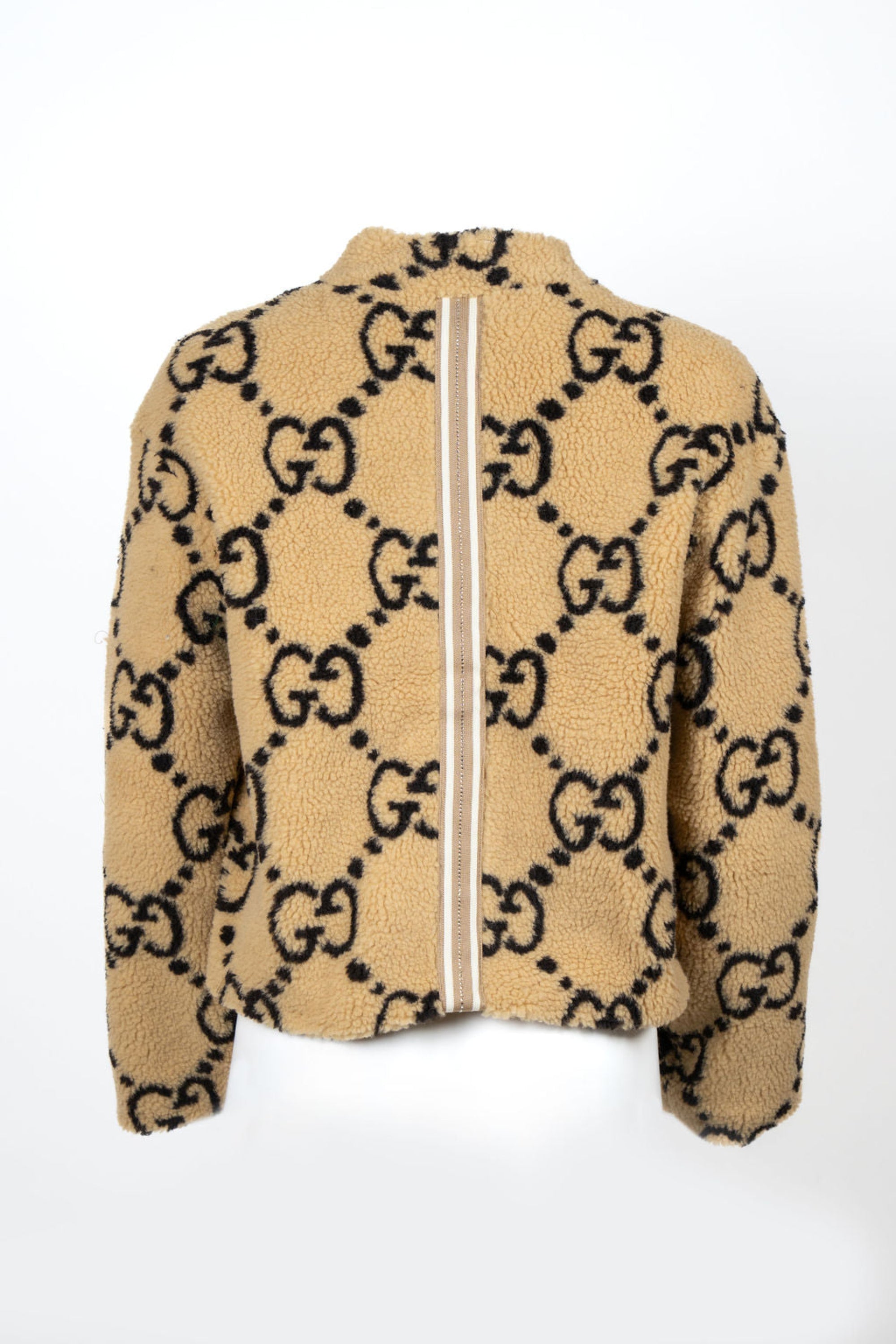 Maru Bomber Beige by Angel Wings – back studio view on hanger