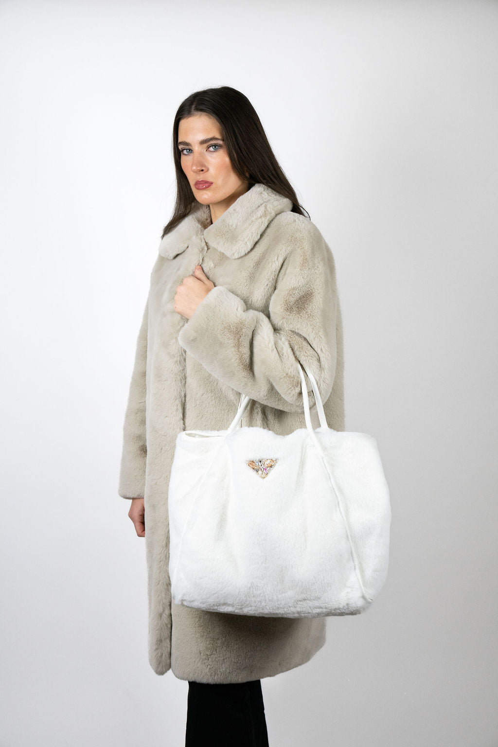 Mr Greys Coat - Beige Trophy Wife