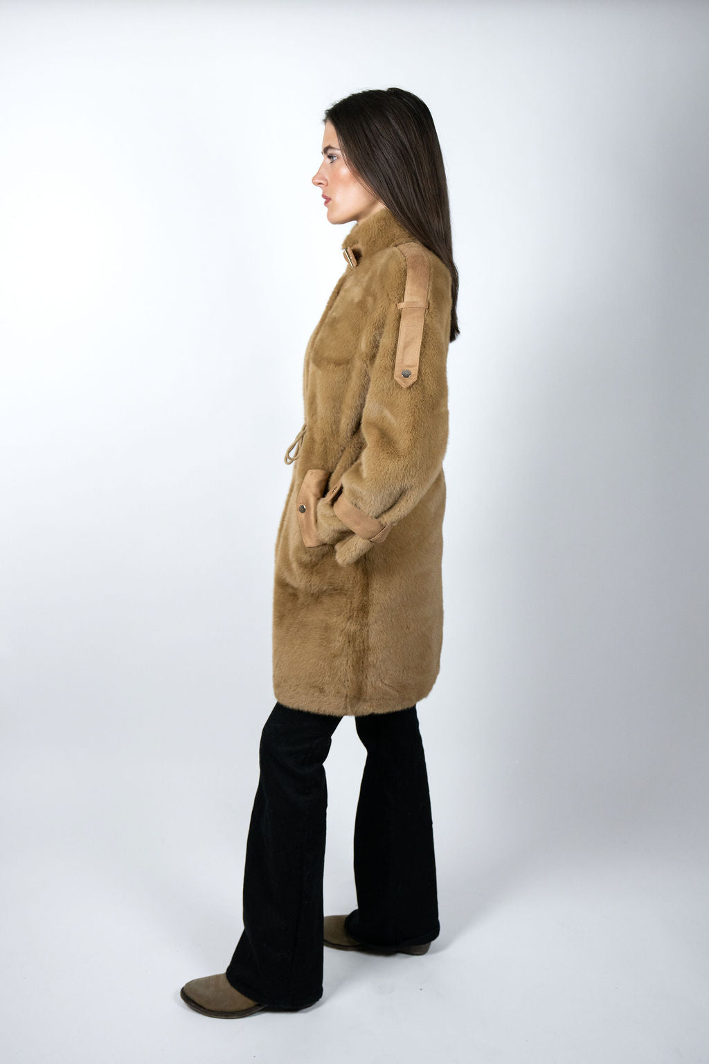 a*様 Misha＆puff SMOCK COAT CINNAMON PATCH Kids Jackets & Outerwear | Misha & Puff