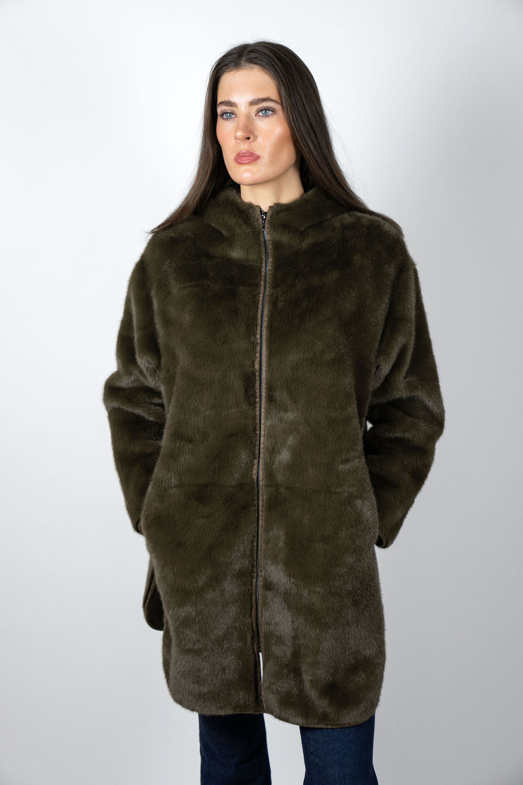 Caribou Hooded Jacket - Chocolate