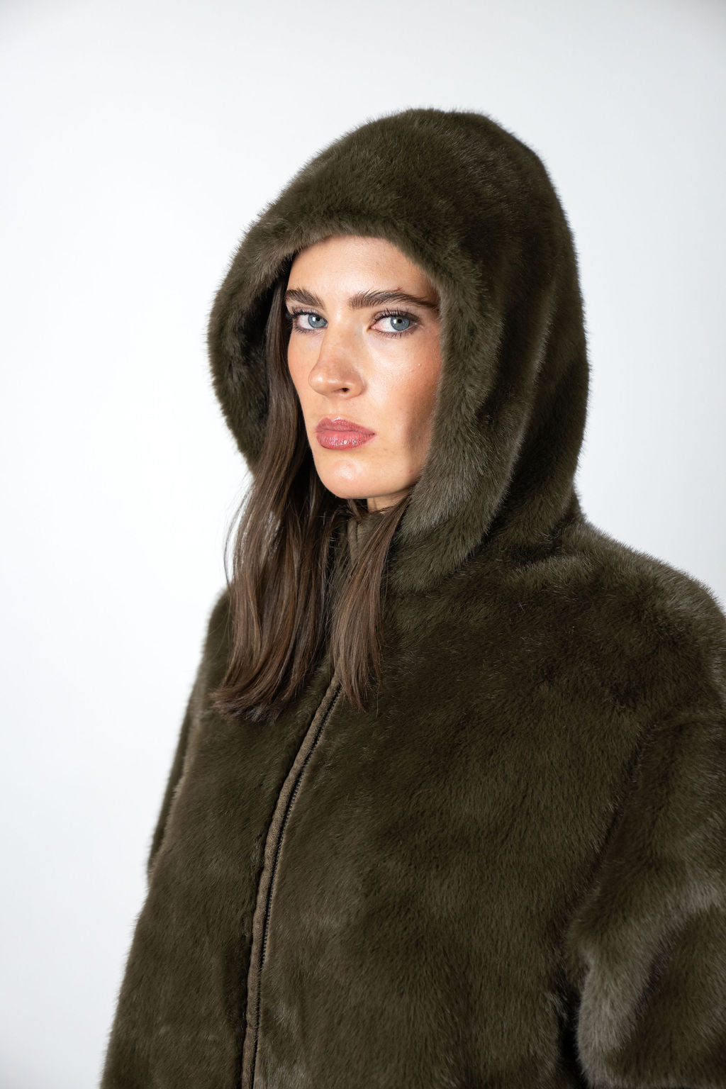 Caribou Hooded Jacket - Chocolate