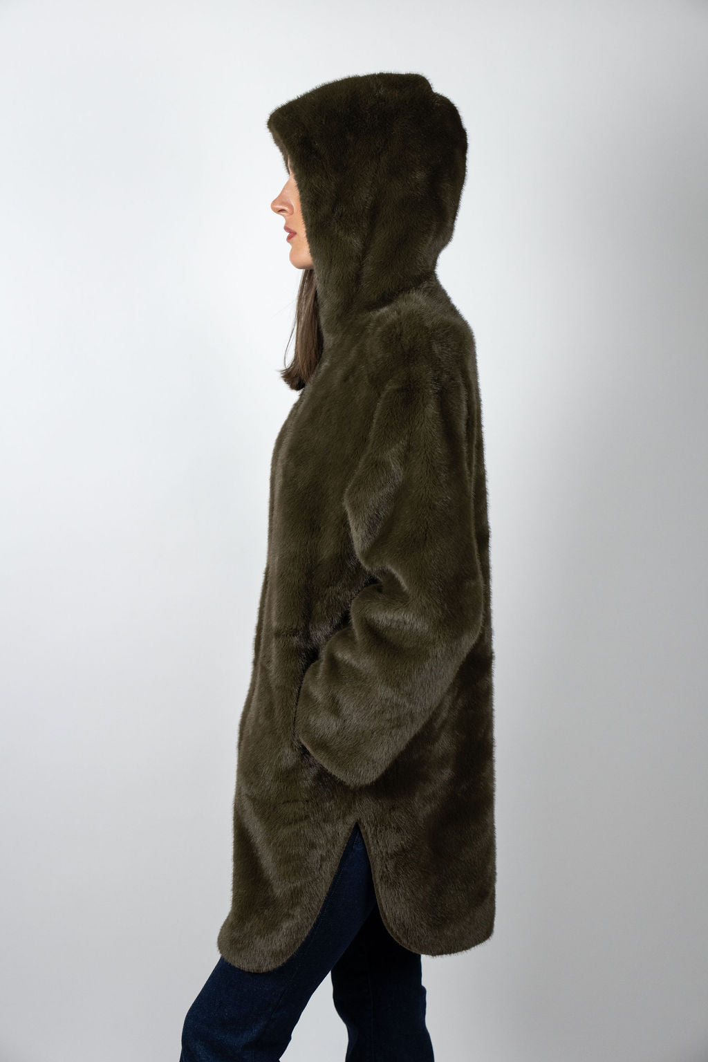 Caribou Hooded Jacket - Chocolate