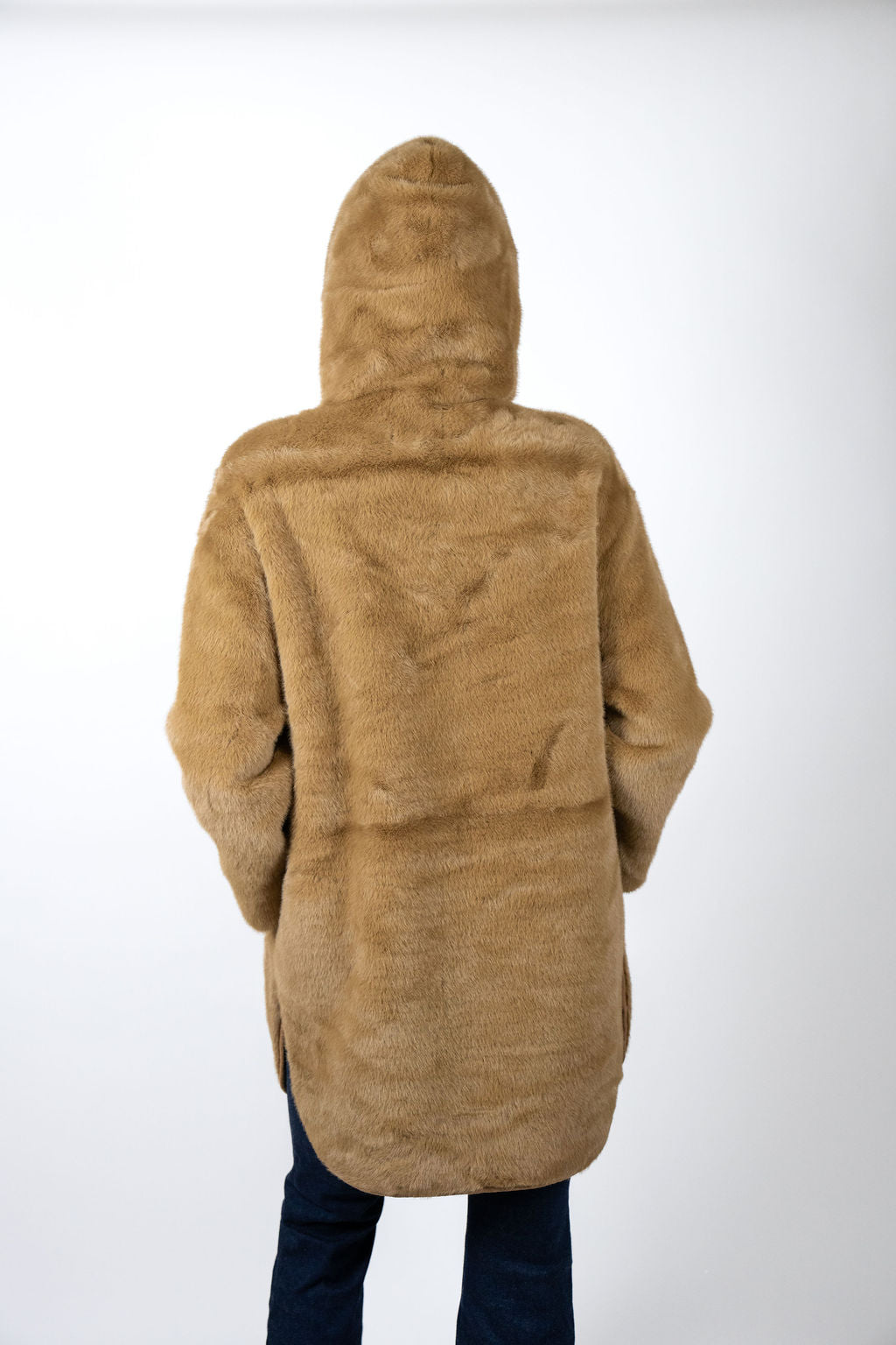 Caribou hooded jacket - Camel