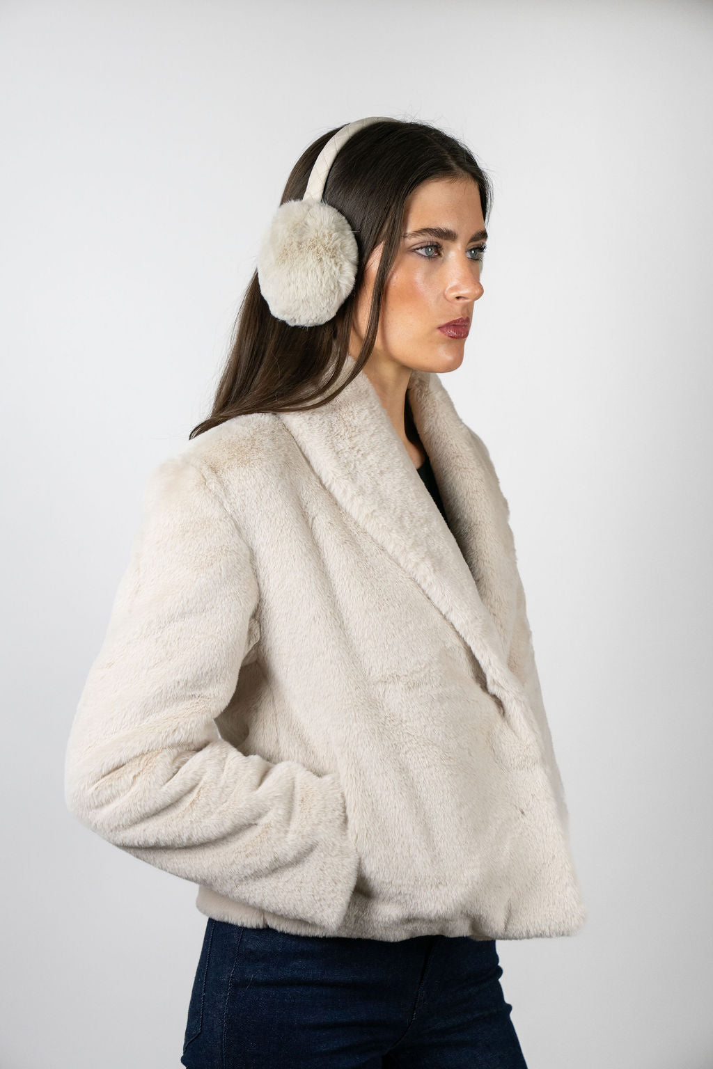 Ear Muff - Beige