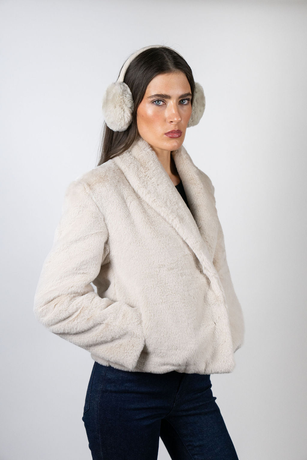 Ear Muff - Beige
