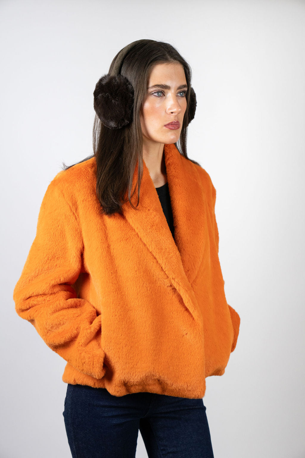 The Bear Den Crop - Coral