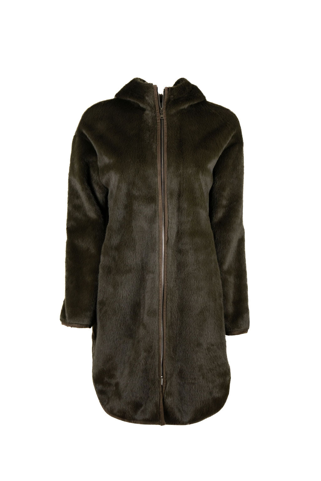 Caribou Hooded Jacket - Chocolate