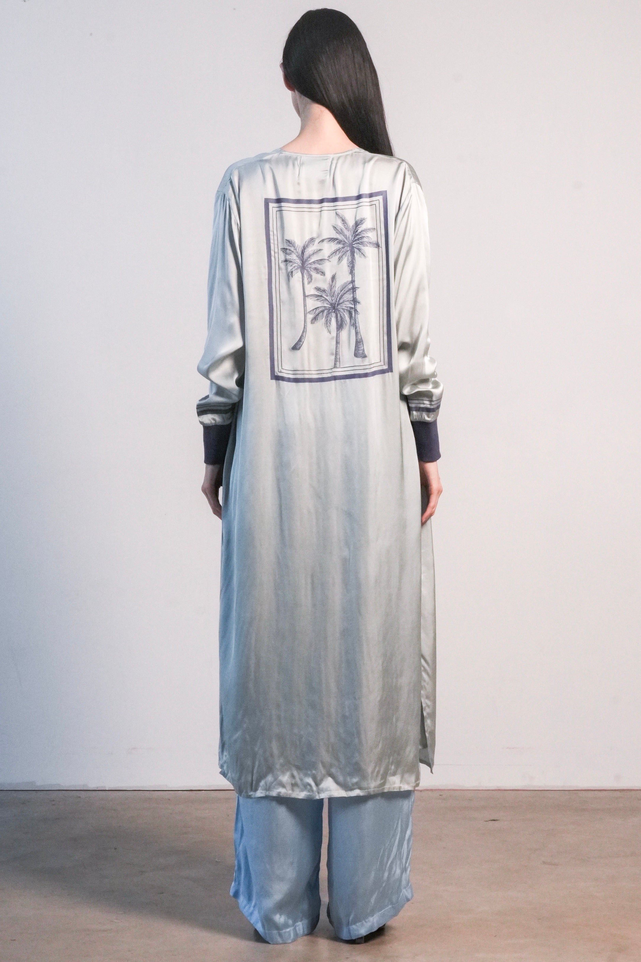 Palm Tree In Chain Duster